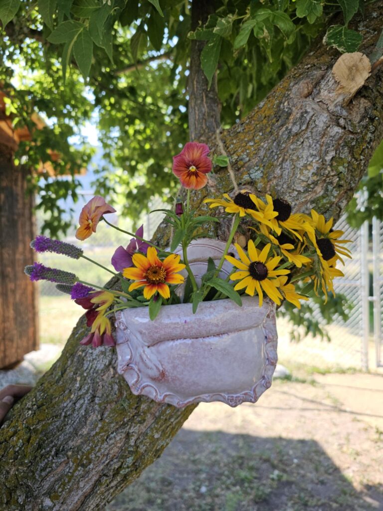 Vase at Community Garden